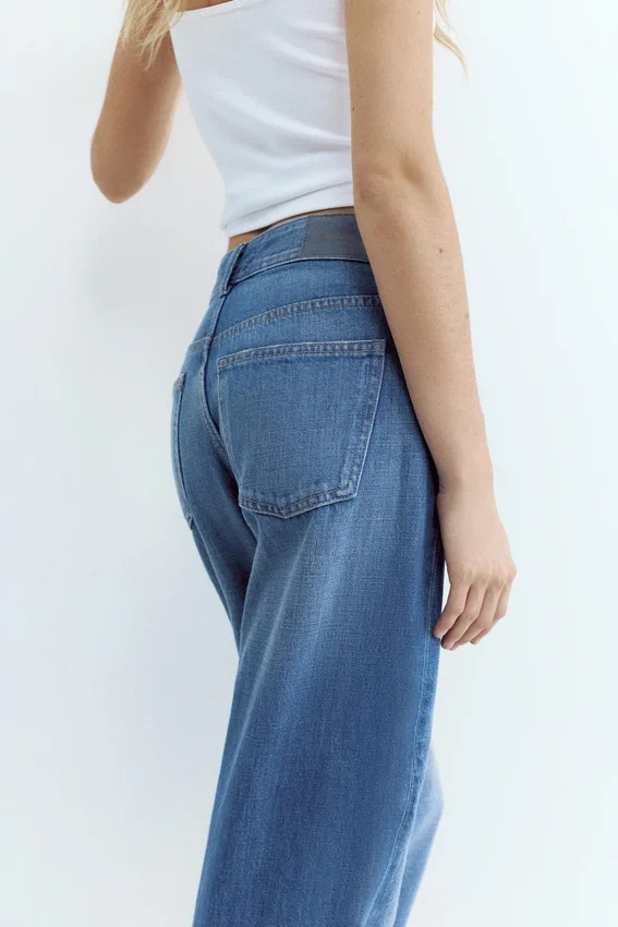 Jean droit taille basse Jean droit taille basse