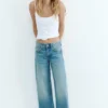 Jean droit taille basse Jean droit taille basse