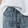 Jean à jambes larges Stranger Things