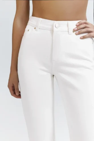 Jean mom taille haute