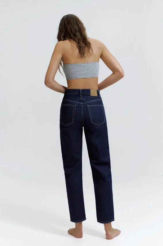 Jean mom taille haute Jean mom taille haute