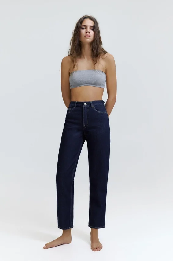 Jean mom taille haute Jean mom taille haute