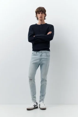 Jean skinny déchiré
