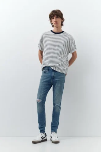 Jean skinny déchiré