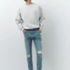 Jean skinny déchiré Jean skinny déchiré
