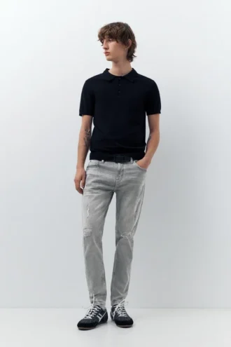Jean skinny déchiré