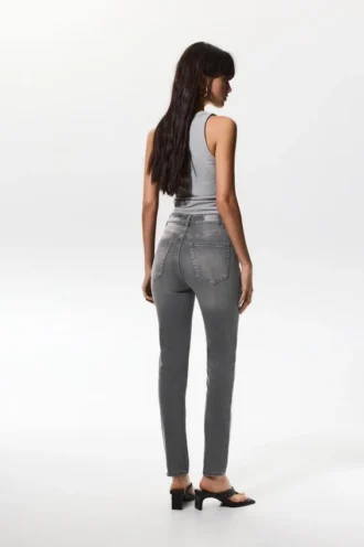 Jean skinny taille haute