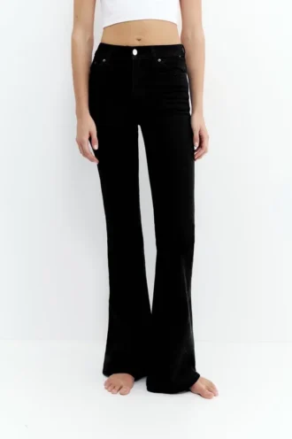 Jean skinny évasé