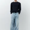 Jean super baggy brodé Jean super baggy brodé