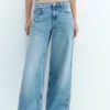 Jean taille basse à jambes larges Jean taille basse à jambes larges