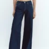 Jean taille basse à jambes larges Jean taille basse à jambes larges