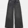 Jean taille basse à jambes larges Jean taille basse à jambes larges
