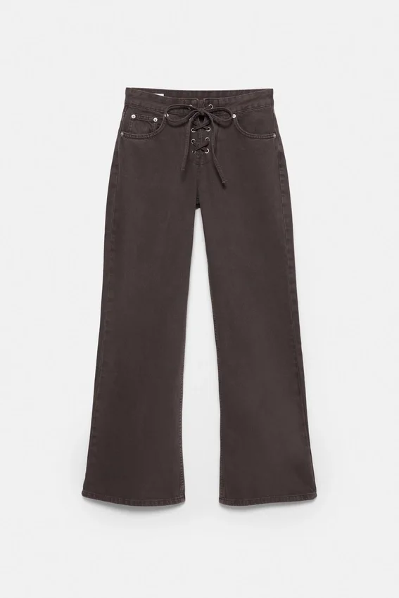 Jean taille basse style corsaire Jean taille basse style corsaire
