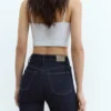Jean évasé taille haute Jean évasé taille haute