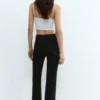 Jean évasé taille haute Jean évasé taille haute