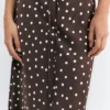Jupe midi en satin Jupe midi en satin