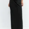 Jupe midi en satin Jupe midi en satin