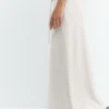 Jupe midi en satin Jupe midi en satin