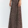Jupe midi en satin Jupe midi en satin