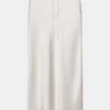 Jupe midi en satin Jupe midi en satin