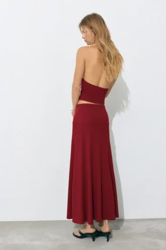 Jupe midi Eva