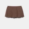 Jupe mini marron Jupe mini marron