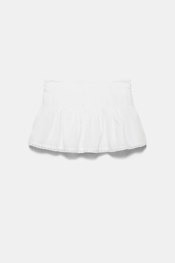 Jupe-short à volants Jupe-short à volants