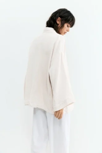 Kimono en crêpe