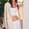 Kimono en crêpe
