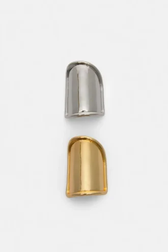 Lot de 2 barrettes métalliques Lot de 2 barrettes métalliques