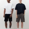 Lot de 2 bermudas en molleton en forme de Shorts Lot de 2 bermudas en molleton en forme de Shorts