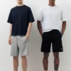 Lot de 2 bermudas en molleton en forme de Shorts Lot de 2 bermudas en molleton en forme de Shorts