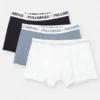 Lot de 3 boxers avec ceinture bleu clair Lot de 3 boxers avec ceinture bleu clair