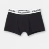 Lot de 3 boxers avec ceinture bleu clair Lot de 3 boxers avec ceinture bleu clair