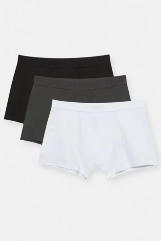 Lot de 3 boxers avec logo