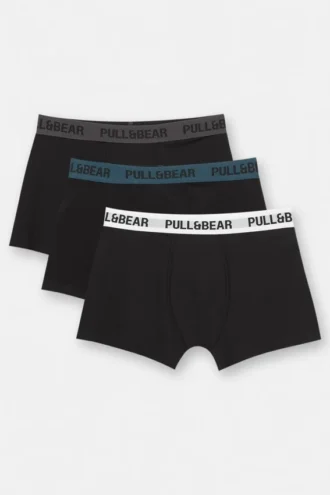 Lot de 3 boxers avec logo