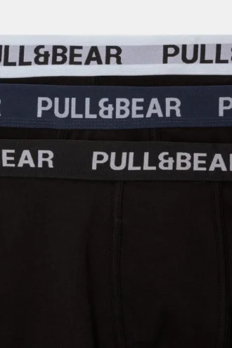 Lot de 3 boxers avec logo