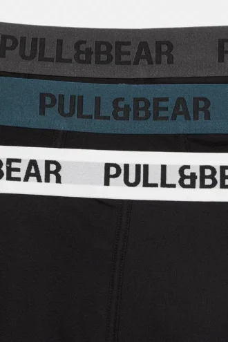 Lot de 3 boxers avec logo
