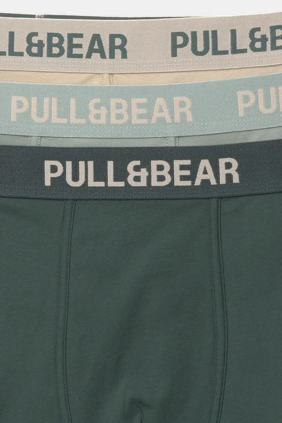Lot de 3 boxers avec logo Pull&Bear Lot de 3 boxers avec logo Pull&Bear