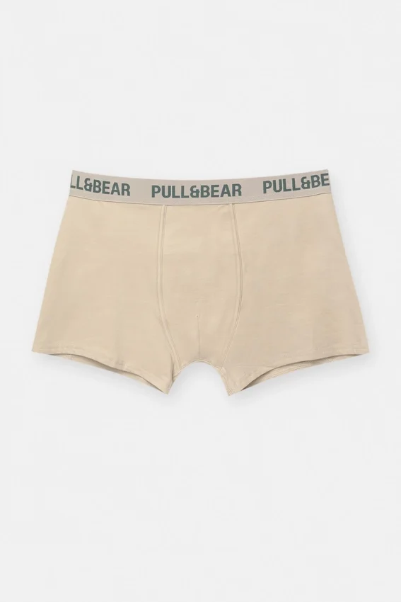 Lot de 3 boxers avec logo Pull&Bear Lot de 3 boxers avec logo Pull&Bear