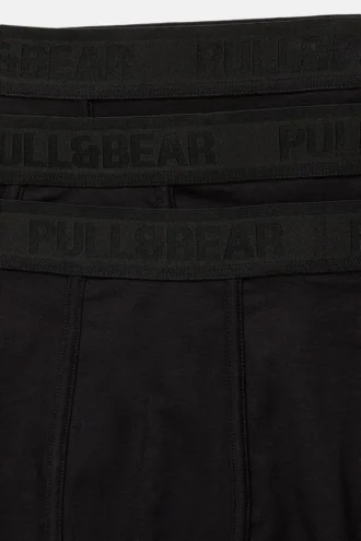 Lot de 3 boxers noirs