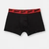 Lot de 3 boxers noirs avec logo STWD Lot de 3 boxers noirs avec logo STWD