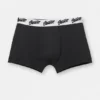 Lot de 3 boxers noirs avec logo STWD rose Lot de 3 boxers noirs avec logo STWD rose