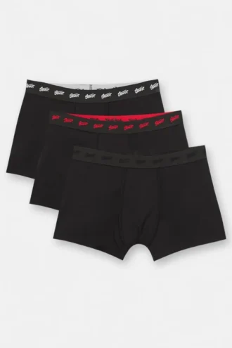 Lot de 3 boxers à petit logo