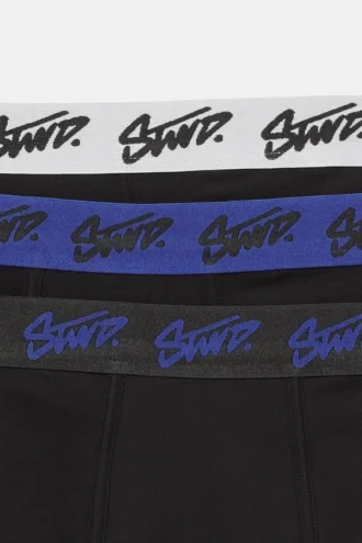 Lot de 3 boxers STWD bleus