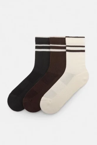 Lot de 3 paires de chaussettes longues