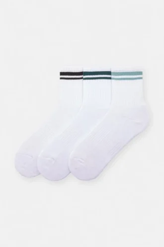 Lot de 3 paires de chaussettes rayées