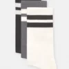 Lot de 3 paires de chaussettes rayées Lot de 3 paires de chaussettes rayées