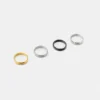 Lot de 4 bagues basiques Lot de 4 bagues basiques