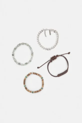 Lot de 4 bracelets